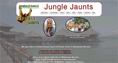 Desktop Screenshot of junglejaunts.com